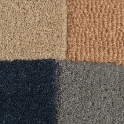Wollteppich geometrisch Pastell-Bunt 200 x 290 cm - DEBEN | Kadima
