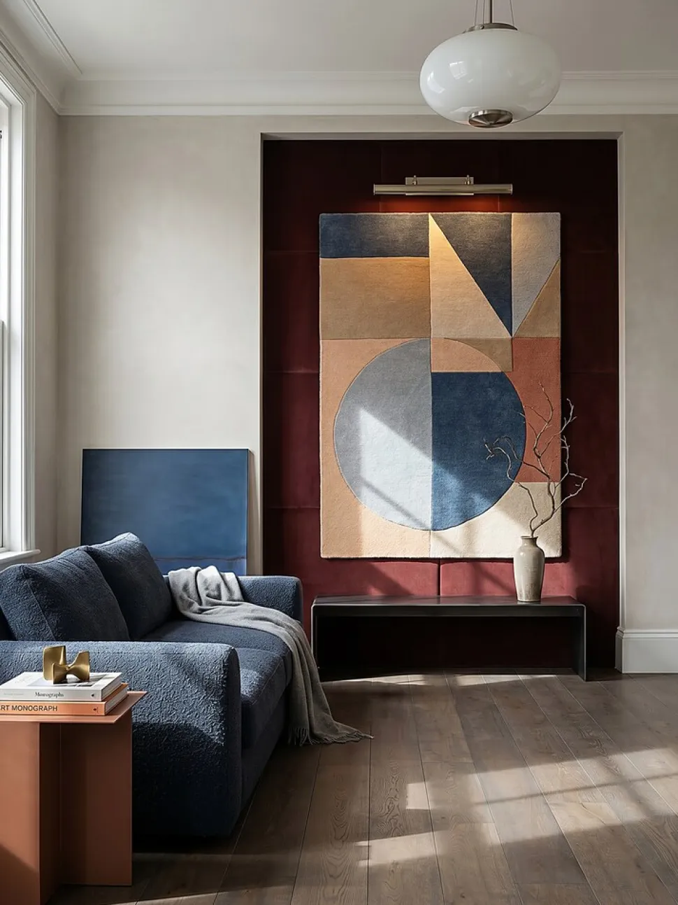 Wollteppich geometrisch Pastell-Bunt 200 x 290 cm - DEBEN | Kadima