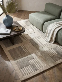 Wollteppich Naturgarn Natur 200 x 300 cm - EDALE | Kadima Design