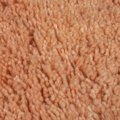 Wollteppich Rauten Pfirsich 160 x 230 cm - BRUE | Kadima Design