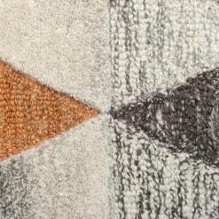 Wollteppich schmutzabweisend Bunt 120 x 170 cm - ESK | Kadima Design