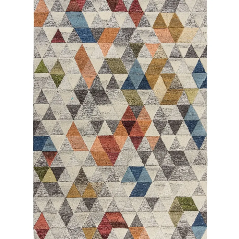 Wollteppich schmutzabweisend Bunt 120 x 170 cm - ESK | Kadima Design