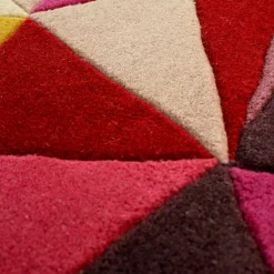 Wollteppich schmutzabweisend Bunt 120 x 170 cm - DERWENT | Kadima