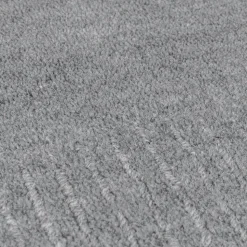 Wollteppich uni Grau meliert 120 x 170 cm - MOLE | Kadima Design