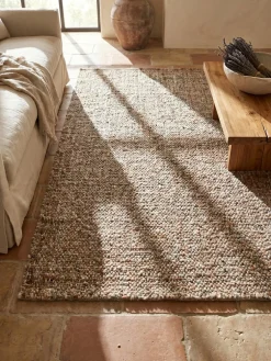 Wollteppich uni Terrakotta 120 x 170 cm - OTLEY | Kadima Design