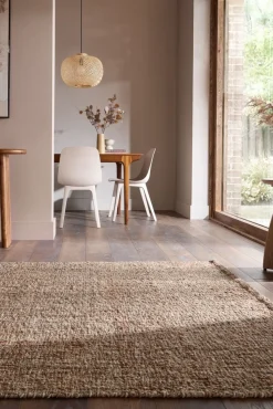 Wollteppich uni Terrakotta 120 x 170 cm - OTLEY | Kadima Design