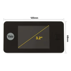 Yale Yale Digital Door Spy DDV 500, 3,2" Display (Schwarz)
