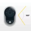 Yale Yale Digital Door Spy DDV 4500, 4" Display (Silber) mit Doorbell & Night Vision