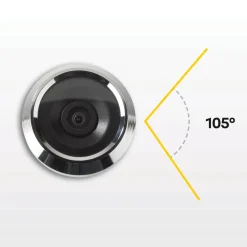 Yale Yale Digital Door Spy DDV 500, 3,2" Display (Silber)