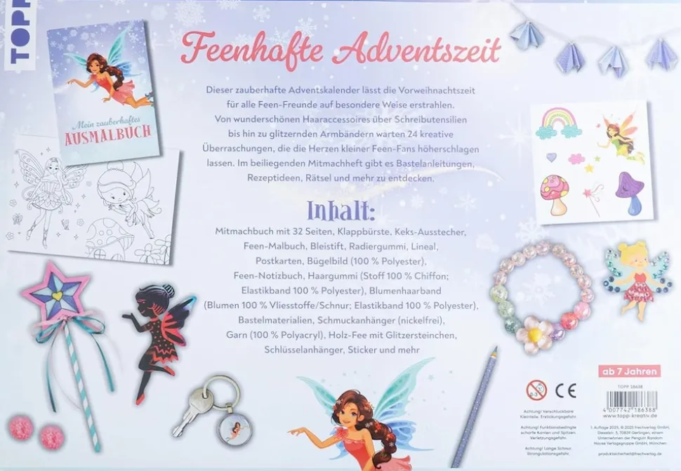 Zauberhafter Feen-Adventskalender